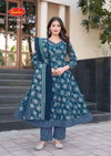 Anarkali Vol 4 By Baalar Cotton Printed Bulk Anarkali Kurtis Set Orders In India